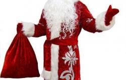 Карнавальный костюм Дед Мороз. Шикарный бархат. ST в Омске - объявление №1957456