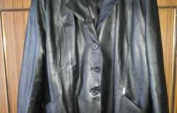 Продаю кожаный пиджак из франции в Кургане - объявление №1960403