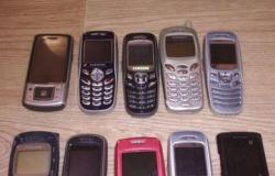 Неисправные сотовые телефоны Samsung (цена за все) в Красноярске - объявление №1960606