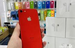 Apple iPhone 7 128Gb Red Чек/Магазин/Гарантия в Кемерово - объявление №1962426