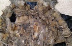 Куртка лаковая - мех волк. натуральная (L) в Саранске - объявление №1965665
