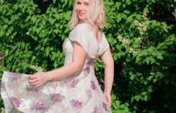 Платье женское летнее 44 размер винтаж ретро стиль в Воронеже - объявление №1967654