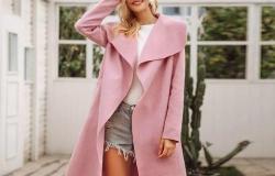 Пальто халат розовое Simplee в Волгограде - объявление №1974244