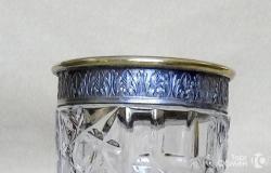 Великолепная хрустальная ваза с серебряным ободом в Вологде - объявление №1979332