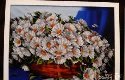 Картина букет ромашек в Иркутске - объявление №1986997