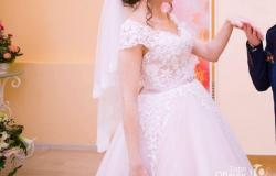Платье для беременной невесты + фата + шубка в Перми - объявление №1987095