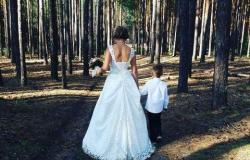 Свадебное платье со шлейфом в Чебоксарах - объявление №1992797