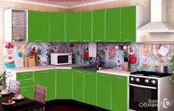 Кухня Радуга Зеленая 4.3 м угловая (1,85*2,45 м) в Балашихе - объявление №2004293