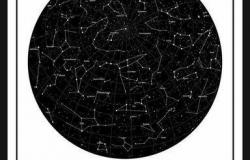 Карта звездного неба в Великом Новгороде - объявление №2041671
