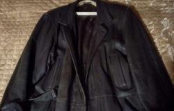 Кожаная куртка мужская 50 52 размер в Великом Новгороде - объявление №2046189