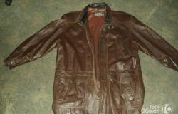 Кожаная куртка мужская р.54 в Хабаровске - объявление №2050034