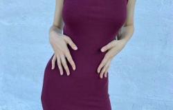 Платье облегающее бордовое в Чебоксарах - объявление №2075124