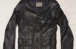 Пиджак кожаный удлинённый в Липецке - объявление №2075330