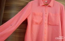 Розовая женская рубашка L в Брянске - объявление №2077598