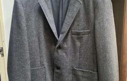Пиджак серый мужской шерстяной р. 52 в Краснодаре - объявление №2078425