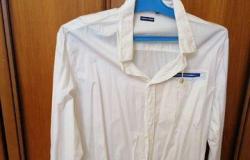 Рубашка белая новая унисекс оверсайт в Уфе - объявление №2079315