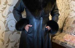 Кожаное пальто в Ростове-на-Дону - объявление №2083141