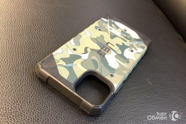 Чехол UAG iPhone 11 Pro Max камуфляжный-зеленый - Фото 3