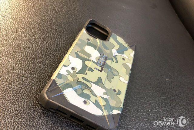 Чехол UAG iPhone 11 Pro Max камуфляжный-зеленый - Фото 2