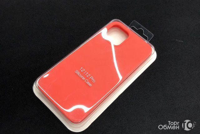 Чехол iPhone 12 / 12 Pro Silicone Case Coral - Фото 1