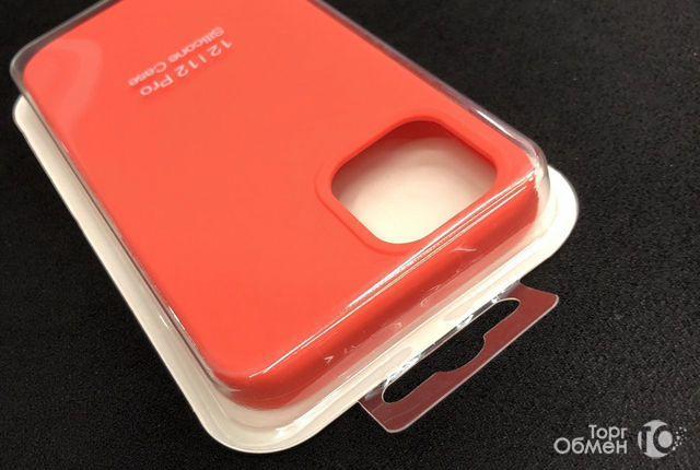 Чехол iPhone 12 / 12 Pro Silicone Case Coral - Фото 3