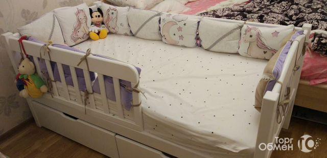 Кровать детская ванильная - Фото 1