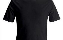 Черная футболка мужская в Москве - объявление №2084665