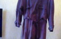 Мужское пальто из натурального замша с меховой под в Нижнем Новгороде - объявление №2085374