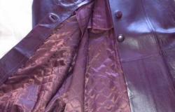 Кожаный плащ-пальто в Кемерово - объявление №2085493