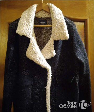 Куртка вязанная Zara - Фото 1