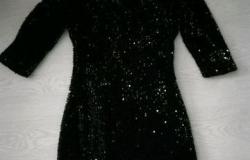Платье черное в пайетках в Ярославле - объявление №2085783
