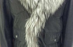 Продам: Дубленка парка новая мужская кожа черная 50 52 54 l xl xxl мех чернобурка овчина верхняя одежда курт в Москве - объявление №208607