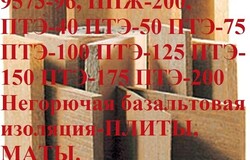 Продам: Теплоизоляция маты и плиты, минеральные и базальтовые, шнур, цилиндры, скорлупа и др.  Продажа оптом, с ндс в Москве - объявление №2092370