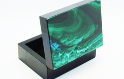 Продам: Малахит с Хризоколлой - Коллекционная Шкатулка  в Москве - объявление №2092561