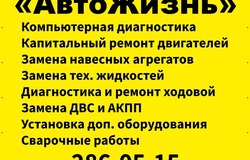 Предлагаю: Сто АвтоЖизнь  в Новосибирске - объявление №210228